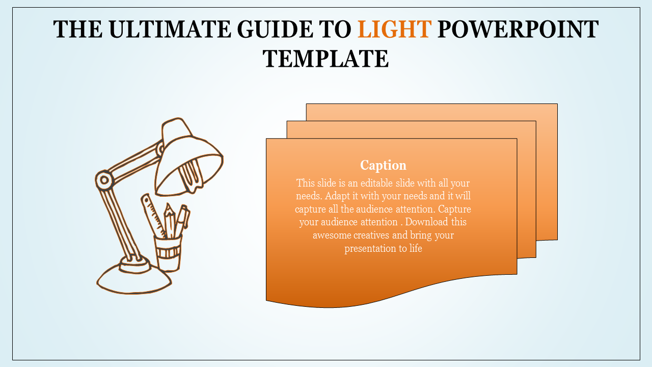light powerpoint template-The Ultimate Guide To LIGHT POWERPOINT TEMPLATE
